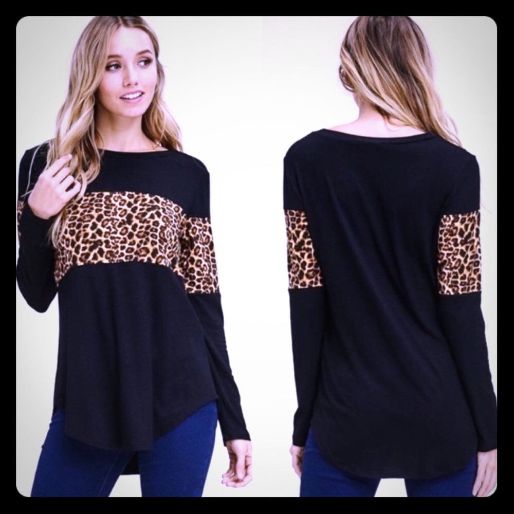 💋 Adorable Leopard Print Top